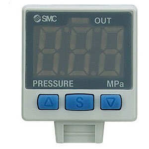 SMC ISE35, Digital Pressure Sensor for FRLs, 1 Screen 1 Output, IP40