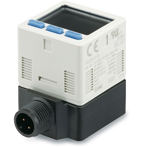 ZSE20B(F)-L-S, Digital Vacuum Sensor, Integrated M12 Connection, IO-Link