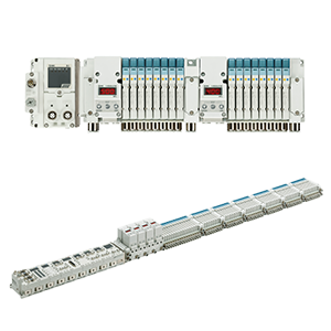 JSY3000-P, Electro-pneumatic regulator integrated-type manifold, 64 Station Compatible, with EX600