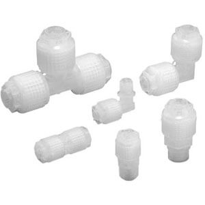 LQ1, High Purity Fluoropolymer Fitting, Threaded Connection