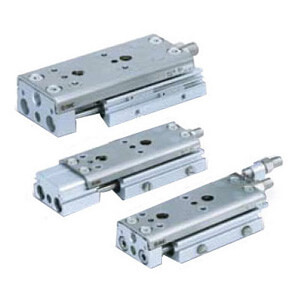 25A-MXQ*A, Compact Slide, Recirculating Linear Guide/Double-ported Type