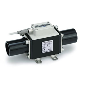 25A-PF3W5-U, Digital Water Flow Sensor, PVC Piping, Remote, IP65, 10-100 Lpm, Secondary Battery