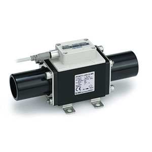 SMC 25A-PF3W5-U, Digital Water Flow Sensor, PVC Piping, Remote, IP65, 10-100 Lpm, Secondary Battery