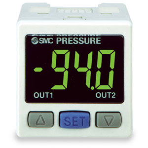 SMC PSE300, Pressure Sensor Monitor, 1 Screen, Switch and Analog Outputs