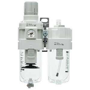 SMC AC20A-B to AC60A-B, Filter Regulator and Lubricator