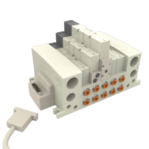 VV5QC41-**FD*, Base Mounted, Plug-in Unit, D-Sub Connector