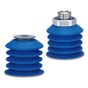 HF3A-ZP3F, Bellow Type Suction Cup, FDA Compliant Materials, Metal-detectable