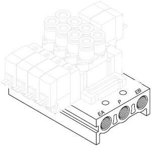 SS5Y5, 5000 Series, Bar Stock Manifold, Câblage individuel