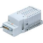 SS0750 Plug-in Stacking Manifold, Flat Ribbon Cable, 20 Pins, J Kit