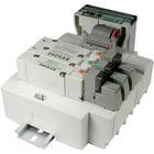 SS5Y5-45S1D, 5000 Series, Stacking Manifold, DIN Rail Mount, Sharp Serial Unit