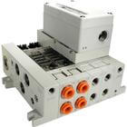 25A-VV5Q41-S, 4000 Series, Base Mounted Manifold, Plug-in, Serial Transmission Unit