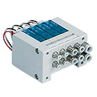 VV100-10, 3 Port Solenoid, Non Plug-in, Individual Wiring Manifold