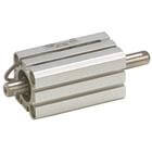 25A-C(D)QSW, Compact Cylinder, Double Acting, Double Rod