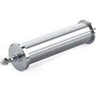 CS1BN125, Air Cylinder, Double Acting, Single Rod, Large Bore Stainless Steel