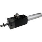 C(D)LG1*N/A, Air Cylinder, Double Acting, Single Rod, Fine Lock