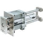 MGG-H/R, Standard External Guided Cylinder with End Lock