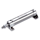 C(D)G5-S-X165US, Stainless Steel Cylinder, Double Acting, Single Rod