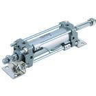 C(D)A2KW, Air Cylinder, Non-Rotating, Double Acting Double Rod