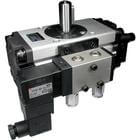 C(D)VRA1*U, Rotary Actuator, Angle Adjustable with Valve