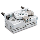 MSQ, Rotary Table, Rack &amp; Pinion, External Shock Absorber