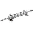 C(D)75W, Air Cylinder, Double Acting, Double Rod, Standard