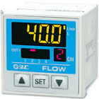 PF2*20, 4-Channel Digital Flow Monitor, 1-Color Display, IP65, for PF2*5 Sensors