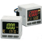 PFG3, Digital Flow Monitor, 3-Screen 3-Color, IP40, for PFMB or PFM sensors