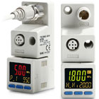 PSE300AC, Pressure Sensor Monitor, 3 Screen, 2 Outputs, IP65